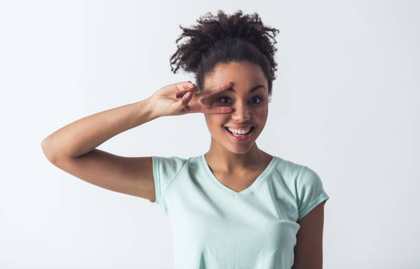 istock Beautiful Afro-American girl 978416848