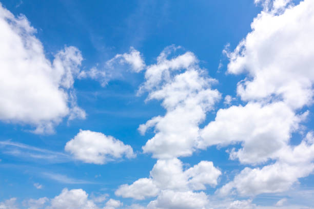istock Azure sky or sky blue and clouds on daytime of sunlight 978450416