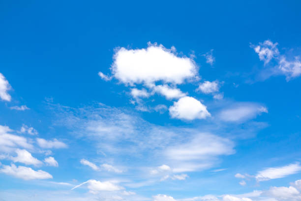 istock Azure sky or sky blue and clouds on daytime of sunlight 978453428