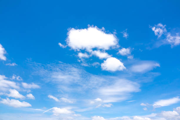 istock Azure sky or sky blue and clouds on daytime of sunlight 978453430