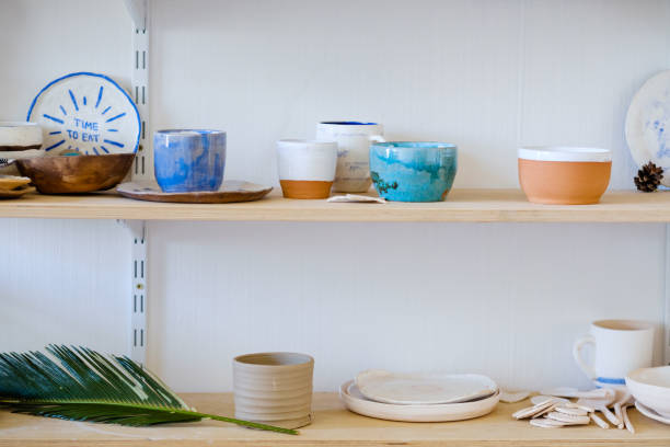istock handmade crockery artisan workshop clay jug bowl 978483860