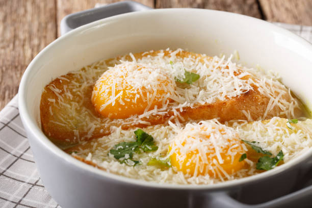 10+ Zuppa Pavese Stock Photos, Pictures &amp; Royalty-Free Images - iStock