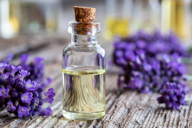 istock A bottle of lavender essential oil with fresh lavender 978498774