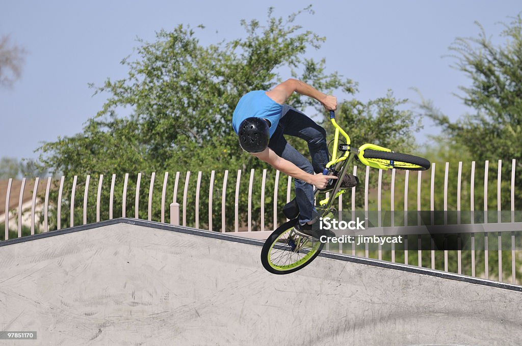 자전거 트릭 - 로열티 프리 BMX 자전거타기 스톡 사진