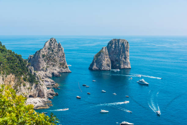 istock World famous Capri sea stack on a sunny day 978516762