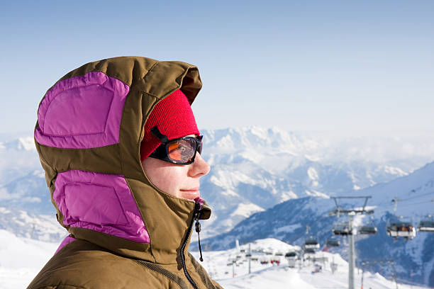 istock Woman enjoy sun in winter 97851952