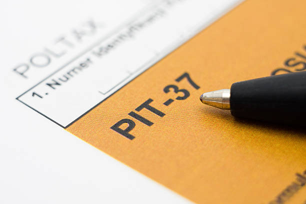 istock Filling in polish tax form 97852477