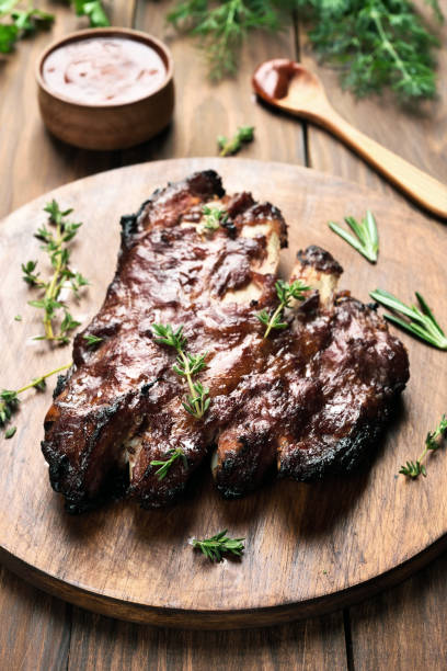 istock Grilled barbecue pork ribs 978531640
