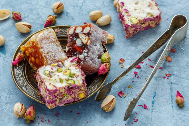 istock Delicious colorful Turkish delights. 978531894