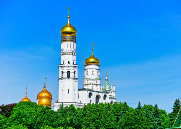 istock Ivan the Great Bell Tower at Kremlin in Moscow, Russia. 978539896