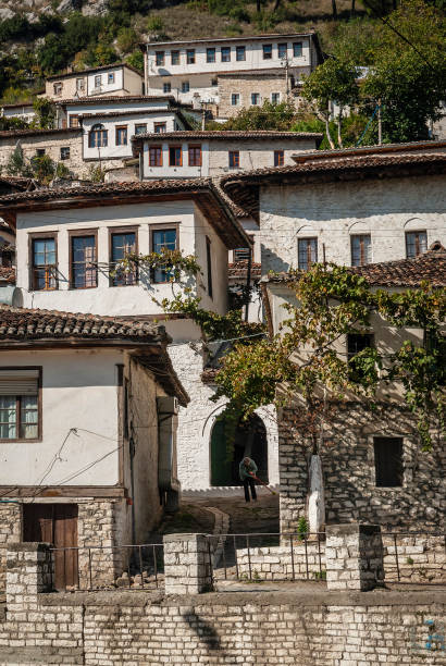 istock ottoman style architecture view in historic berat old town albania 978542220
