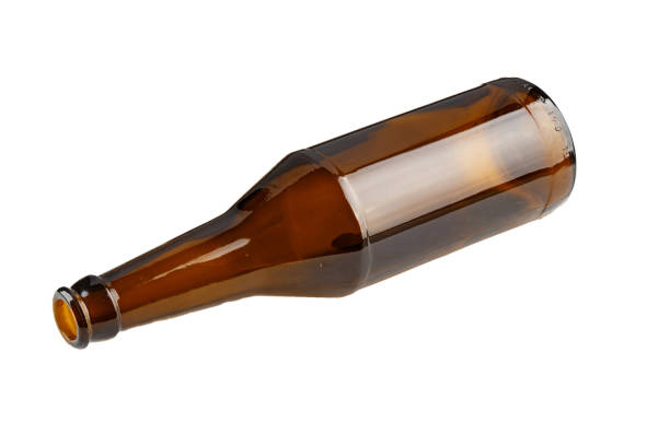 istock glass brown bottle with beer 978545650