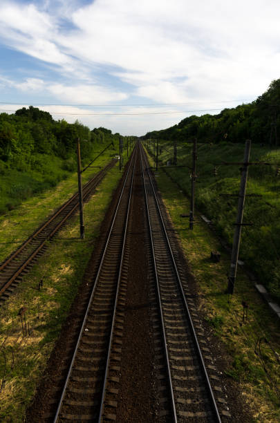 istock Road to the unknown. Leave. Leave the city. 978548476