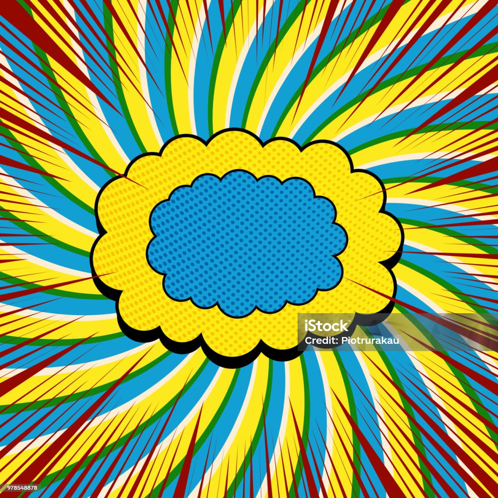 Explosive Templete Comic Page Explosive Template Stock Illustration - Download Image Now ...