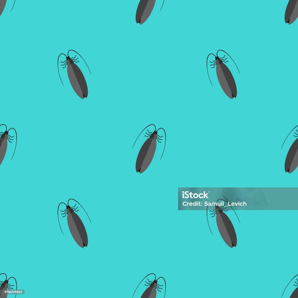Cockroach Pattern Texture Cockroach Pattern Seamless Insect Background Beetle Ornament Bug ...