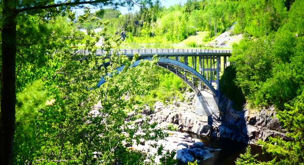 istock Aluminum bridge in Saguenay 978552556