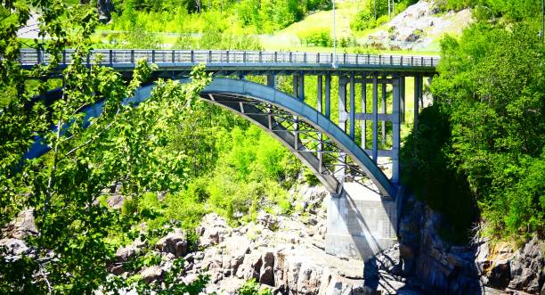 istock Aluminum bridge in Saguenay 978552628