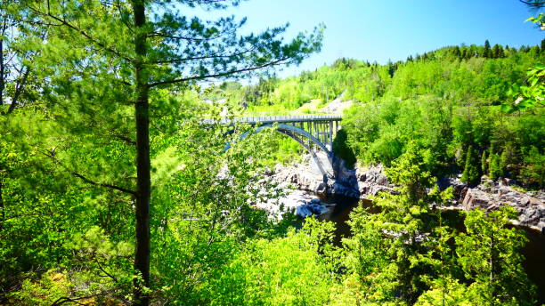 istock Aluminum bridge in Saguenay 978552744