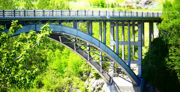 istock Aluminum bridge in Saguenay 978552778