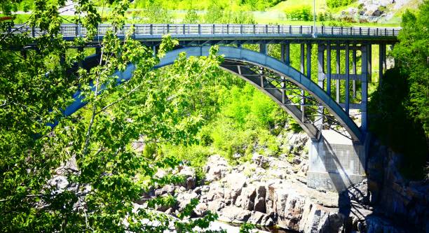 istock Aluminum bridge in Saguenay 978552782
