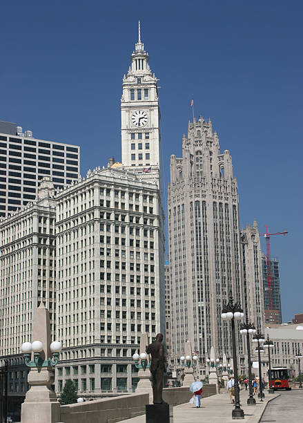 istock Wrigley Building and Tribune Tower in Chicago 97856509