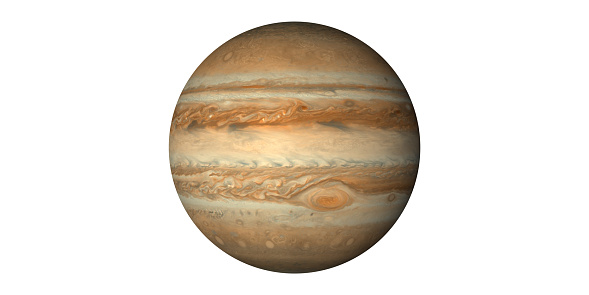Jupiter planet white background https://svs.gsfc.nasa.gov/12021 made with ADOBE AFTEREFFECT