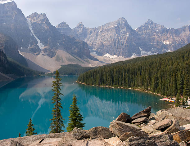 istock Lake Moraine in Rocky Mountains 97856783