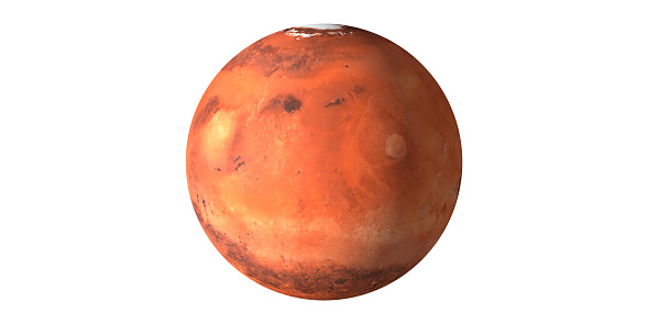 Mars planet llustration the red planet solar system
