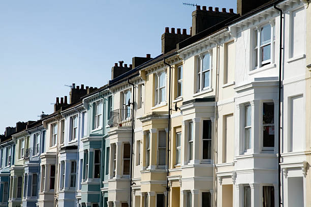 istock Row of terraced houses in Brighton, UK 97857958