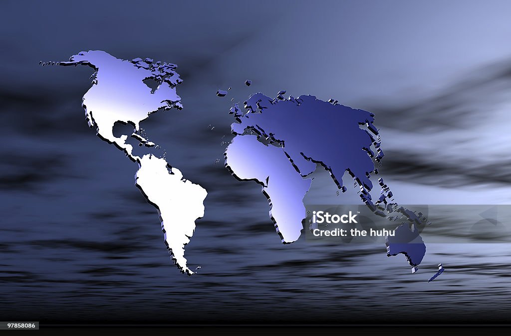 Earthmap 3D  Backgrounds Stock Photo