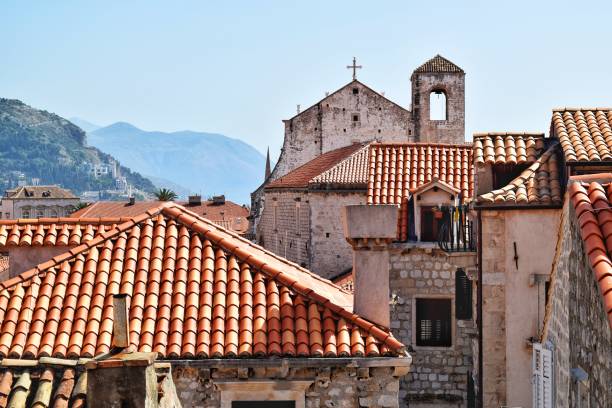 istock Rooftop view in Dubrovnik old town. 978583856