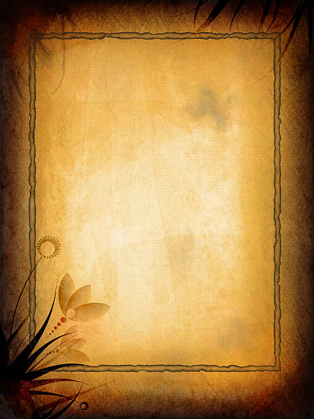 istock Grunge Floral Textured Background 97858453