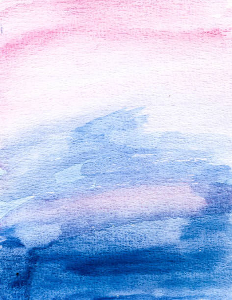 istock pink blue watercolor background 978594744