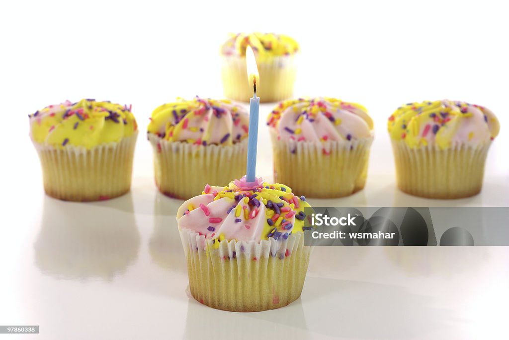 Cupcakes - Foto de stock de Amarelo royalty-free