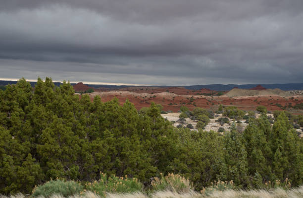 Red Rock Hills in the Bighorn Canyon