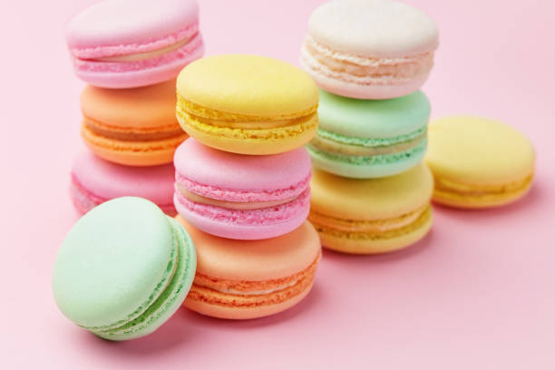 istock Dessert. Colorful Macaroons Close Up 978611542