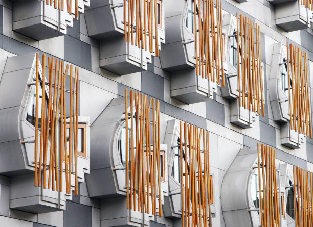 istock Scottish Parliament Building offices in Edinburgh 978616246