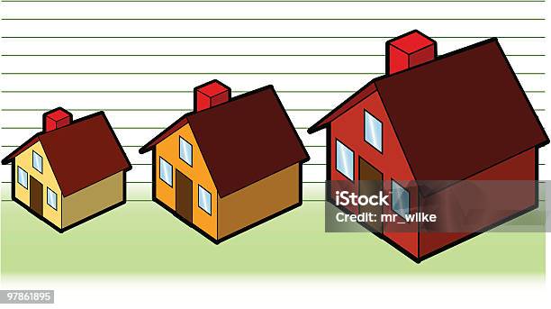 Casa Preços Vector - Arte vetorial de stock e mais imagens de Apartamento - Apartamento, Bens imóveis, Casa