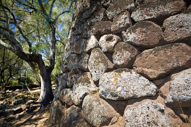 nuraghi - nuragic foto e immagini stock