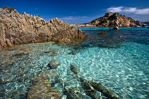 Beautiful coast of the Archipelago of La Maddalena, in Sardinia. Other images in: