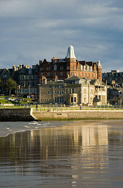 Historical traditional buildigns  at helensburgh glasgow scotland england