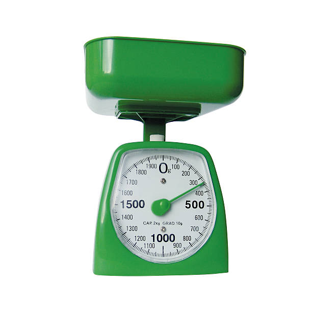 Green Scale  kitchen scale stock pictures, royalty-free photos & images