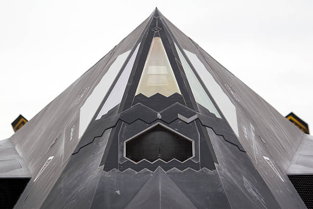 F-117 Stealth Aircraft  military deployment photos stock pictures, royalty-free photos & images