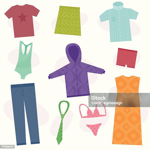 Icon Pakaian Rapi Elemen Desain Pakaian Ilustrasi Stok - Unduh Gambar Sekarang - Baju ...