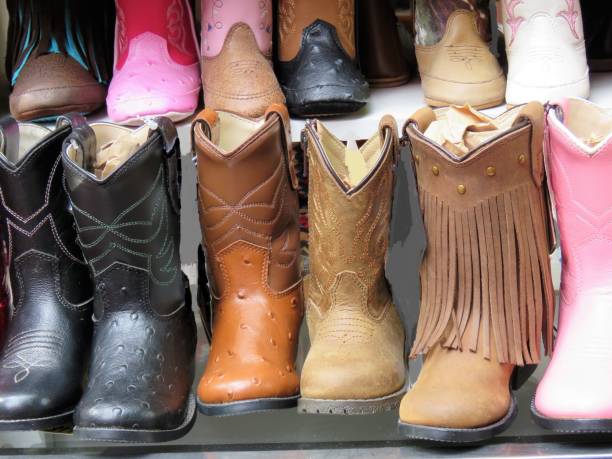 istock children's cowboy boots for sale 978677442