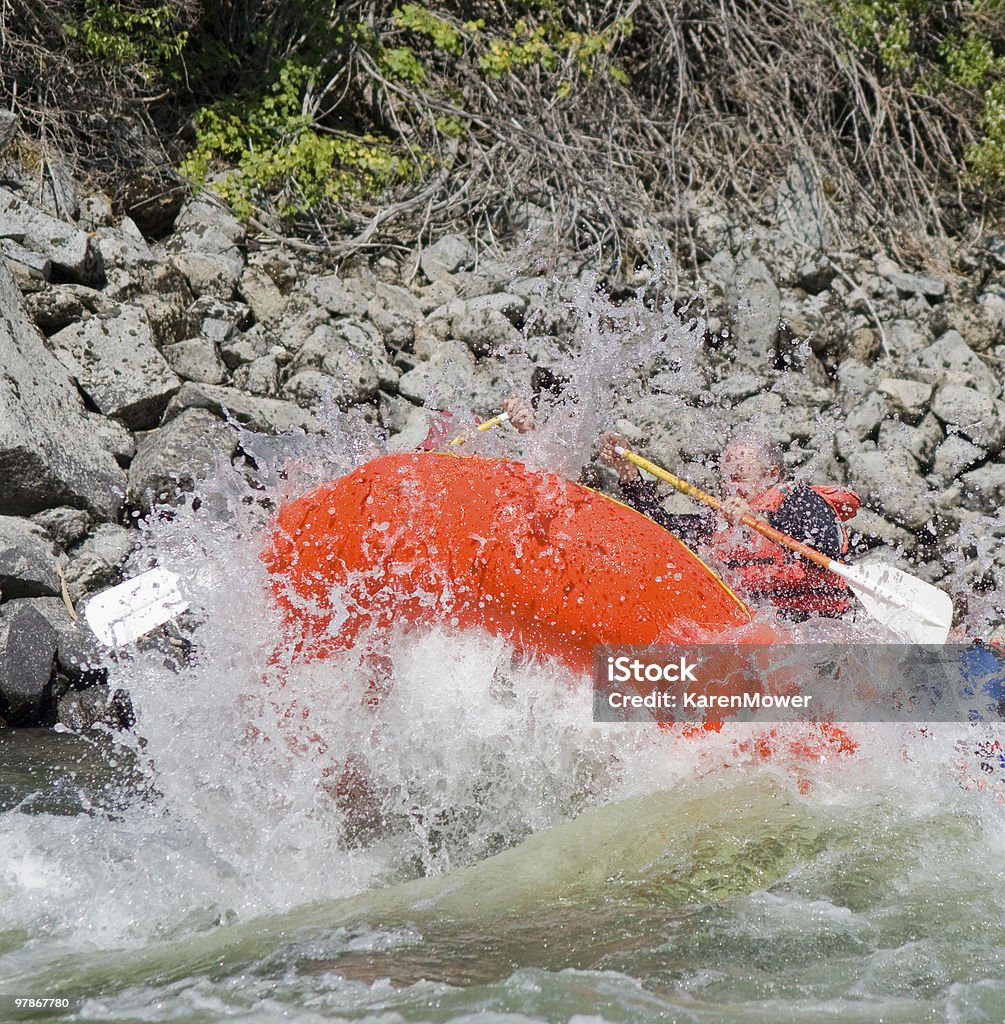Rzeka Rapids - Zbiór zdjęć royalty-free (Rafting rzekami górskimi)