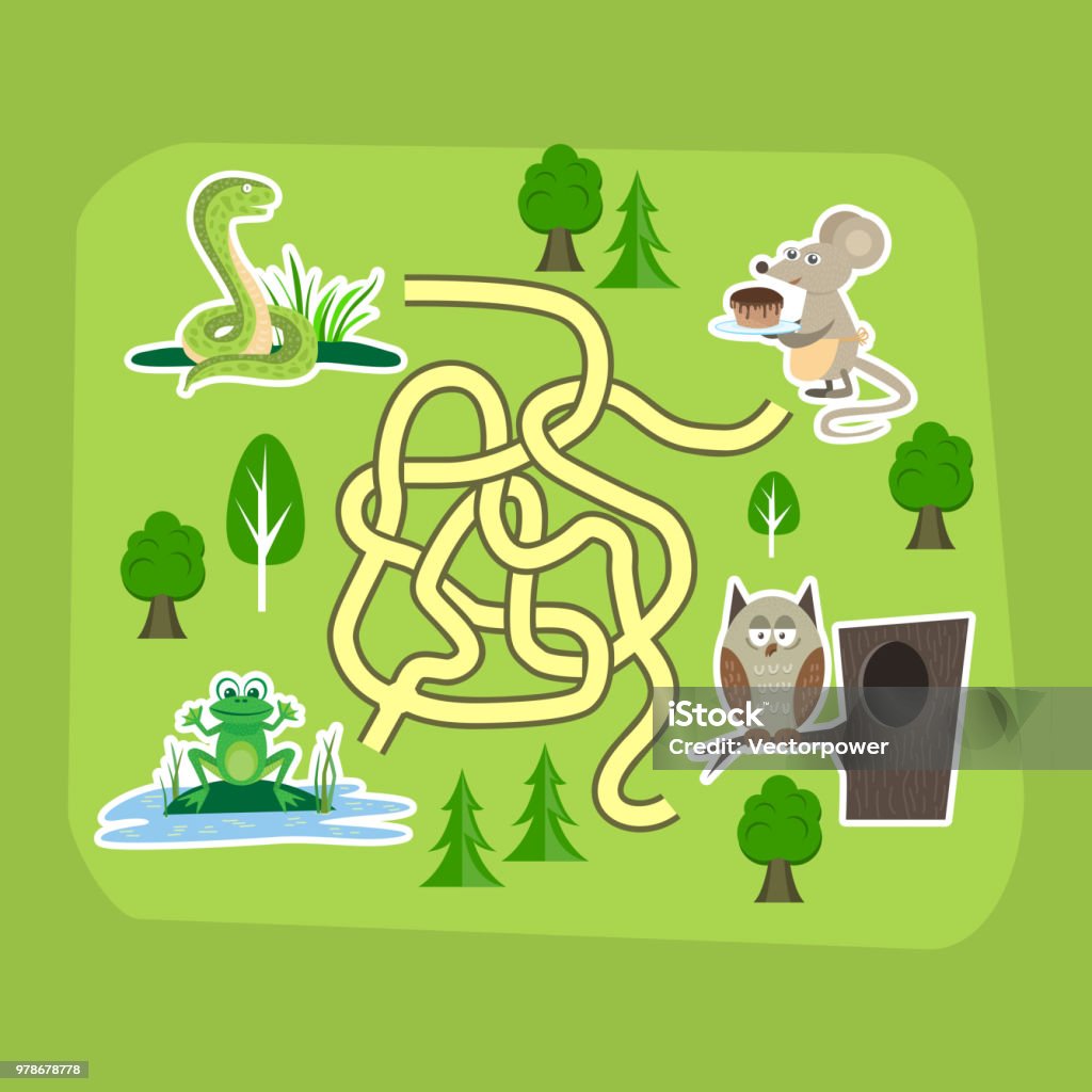 Maze Game Kids Brain Training Education Riddle Puzzle With Animals Way Tangled Road Printable Background Vector Illustration Stock Illustration - Download Image Now - iStock Maze Game Kids Brain Training Education Riddle Puzzle With Animals Way Tangled Road Printable Background Vector Illustration Stock Illustration - Download Image Now - iStock