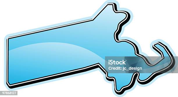 Pojedynczej Seriistan Massachusetts - Stockowe grafiki wektorowe i więcej obrazów Ameryka Północna - Ameryka Północna, Bez ludzi, Błyszczący