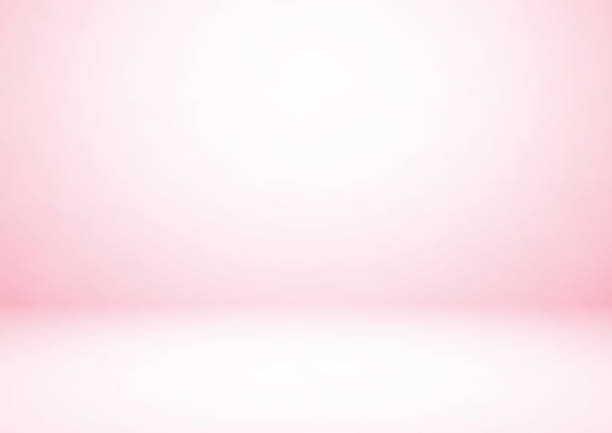Empty pink studio room, used as background for display your products Empty pink studio room, used as background for display your products pink background illustrations stock illustrations