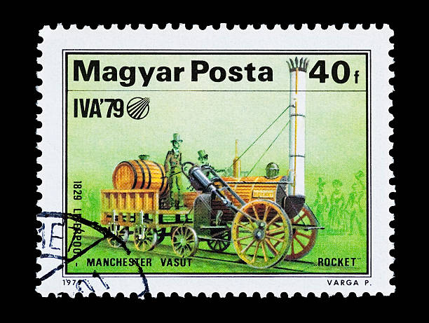 istock rocket steam locomotive 97874313